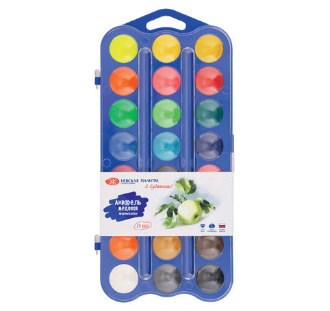 Acuarelas Infantiles set de 24 pastillas